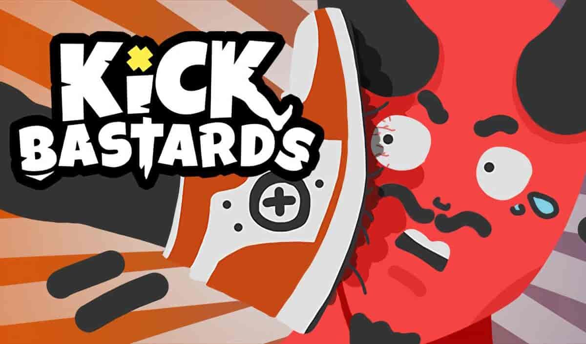 Kick Bastards PC game cover art - Windows parkour action game