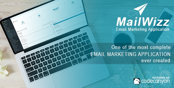 MailWizz PHP email marketing script dashboard