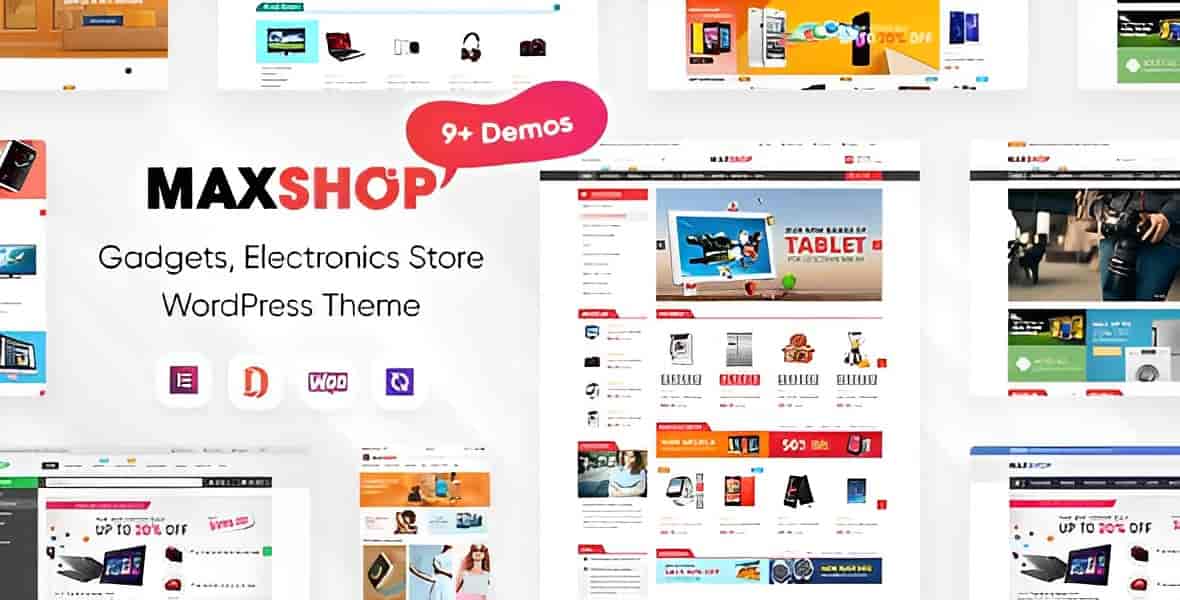 Maxshop multi-purpose WooCommerce WordPress theme storefront preview