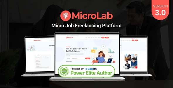 MicroLab micro freelancing marketplace PHP script platform interface