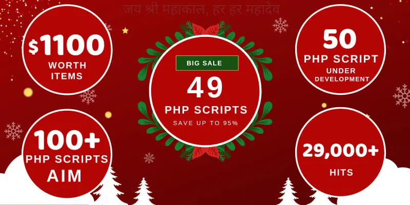 MoneyMaker Mega Bundle collection of 49 PHP scripts for web development