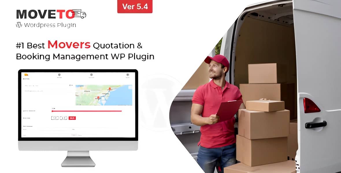 Moveto movers quotation and booking management WordPress plugin interface