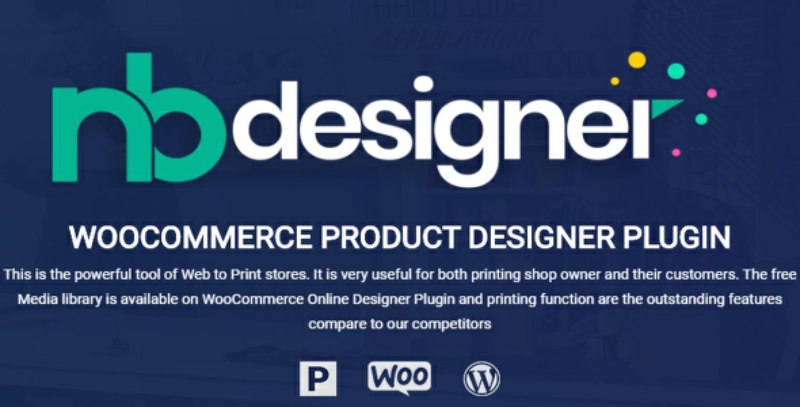 Nbdesigner WooCommerce product designer plugin for web-to-print stores