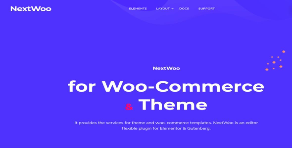 NextWoo Pro WooCommerce builder for Elementor and Gutenberg with 58+ widgets