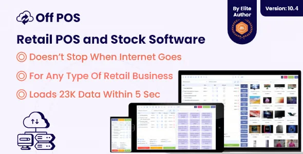 Off POS retail POS and inventory PHP script dashboard interface