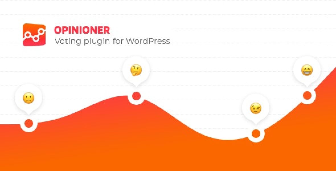 Opinioner WordPress voting plugin displaying interactive poll results with colorful opinion charts