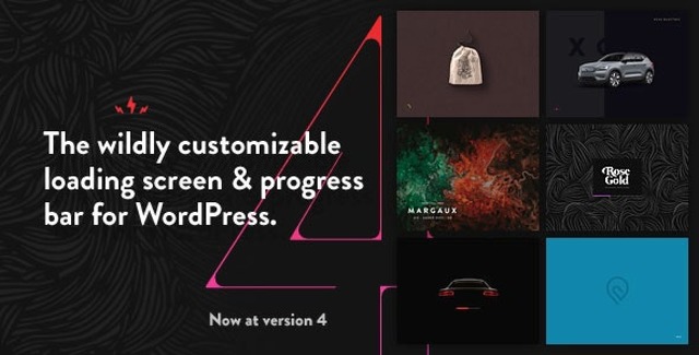 PageLoader WordPress loading screen plugin with animated progress bar and customizable branding options