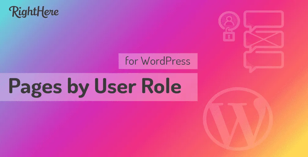 Pages By User Role WordPress plugin interface showing content restriction settings