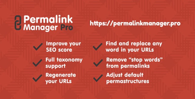 Permalink Manager Pro WordPress plugin interface showing URI Editor with WooCommerce product category prefix removal