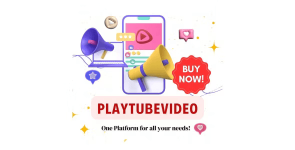 PlayTubeVideo Node.js live streaming and video CMS platform interface