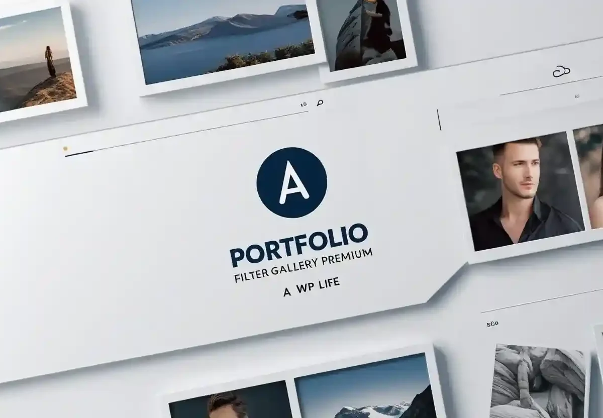 Portfolio Filter Gallery WordPress Plugin premium interface showing filterable masonry gallery layouts