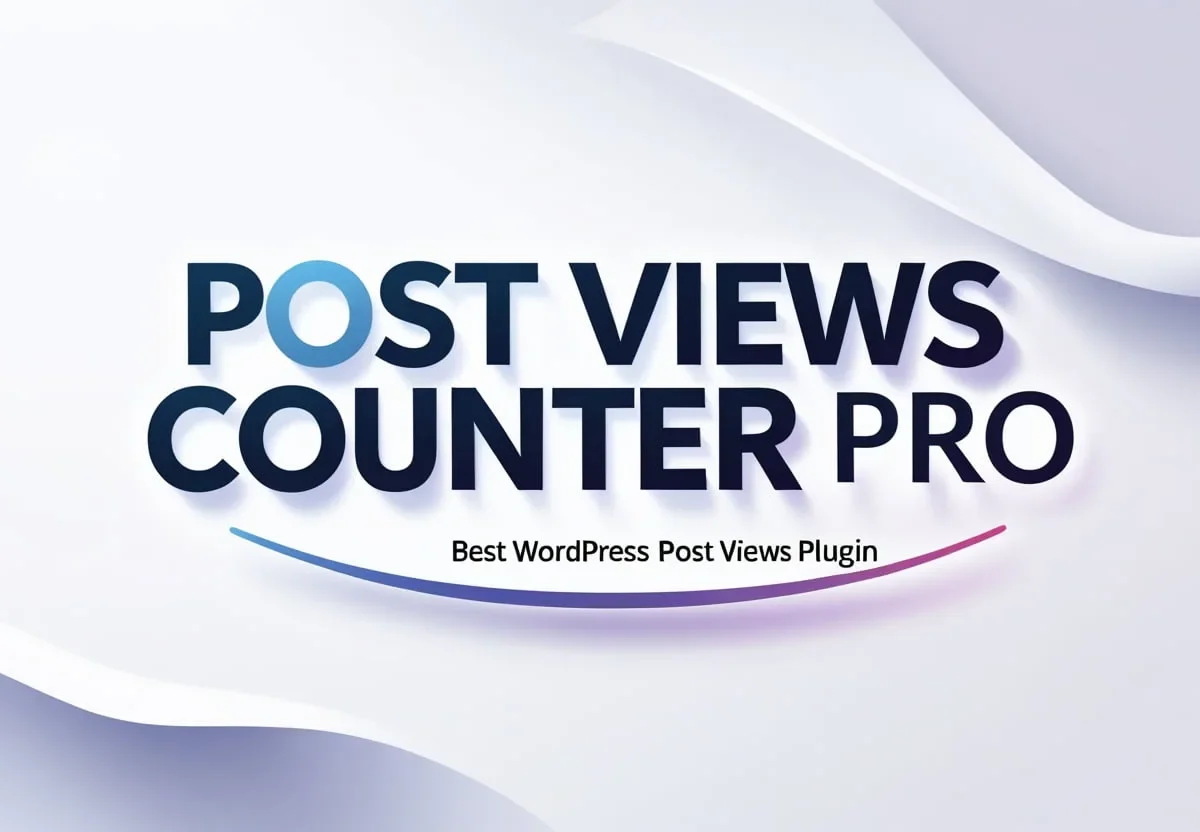 Post Views Counter Pro WordPress plugin dashboard showing post view statistics