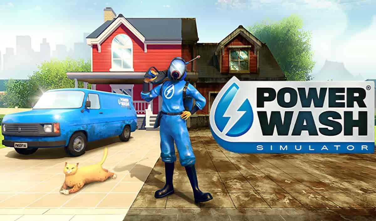 PowerWash Simulator PC power washing simulation game for Windows