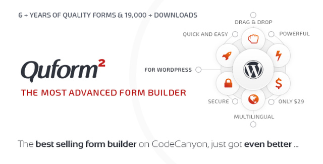Quform WordPress form builder plugin for no-code contact, quote, and booking forms