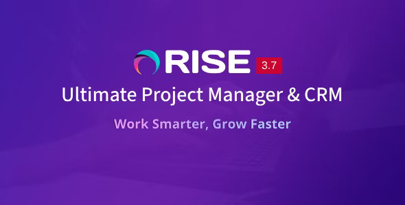 RISE project manager PHP script dashboard interface
