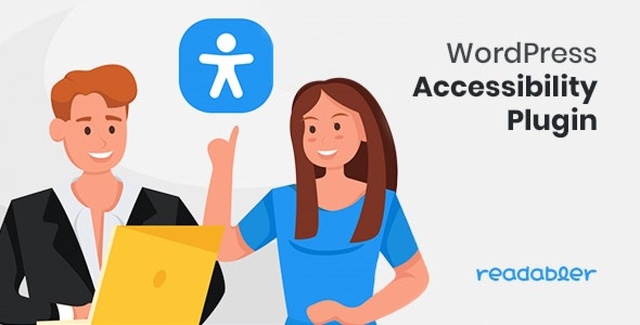 Readabler WordPress accessibility plugin interface showing disability profile options