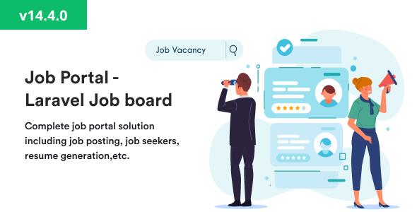 RecruitPro Laravel job portal PHP script with admin, employer, and candidate dashboards