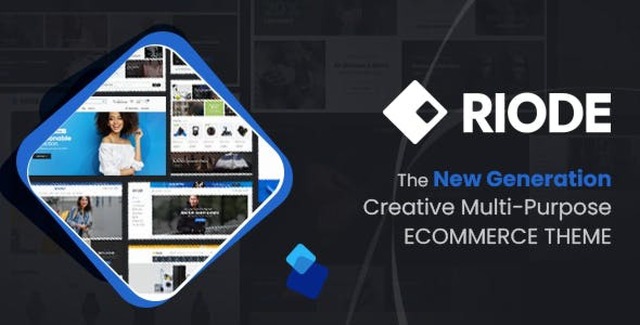 Riode multi-purpose WooCommerce WordPress theme homepage preview