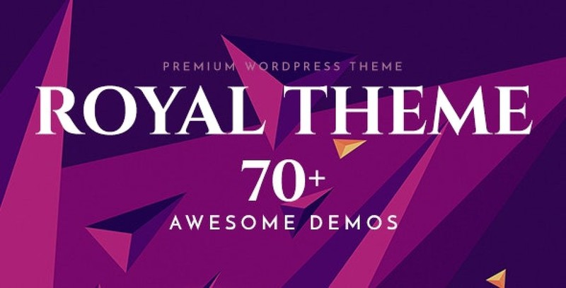 Royal multipurpose WordPress theme for business websites