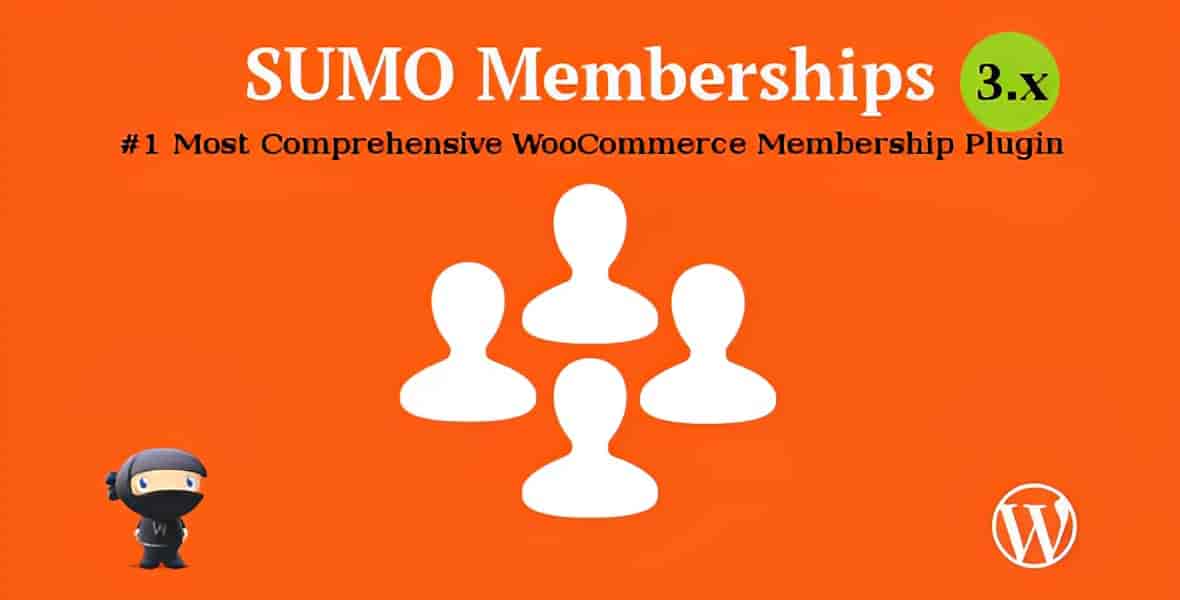 SUMO Memberships WooCommerce membership plugin dashboard interface