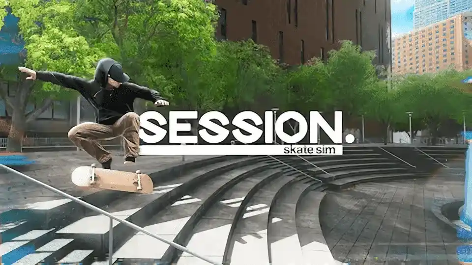 Session Skate Sim realistic skateboarding simulation game cover art