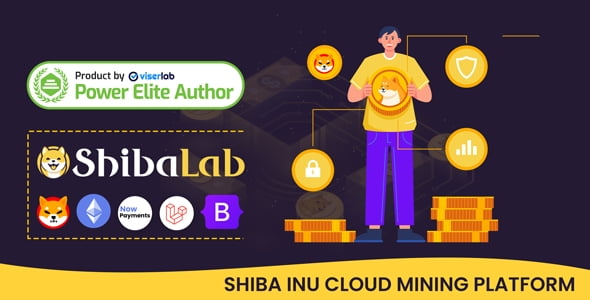 ShibaLab Shiba Coin cloud mining platform admin dashboard