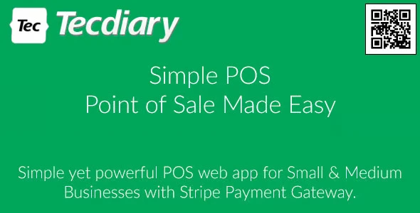 Simple POS PHP point of sale script interface for small business sales and inventory management