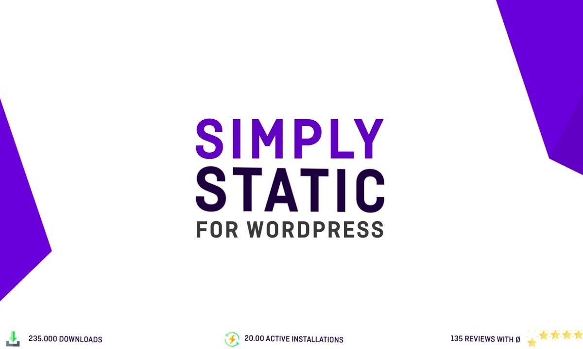 Simply Static Pro WordPress static site generator plugin interface
