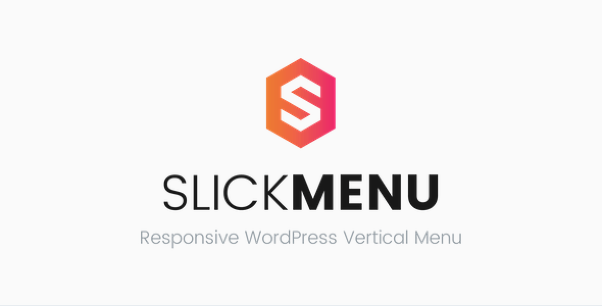 Slick Menu WordPress vertical menu plugin with responsive multi-level navigation and 3D animations