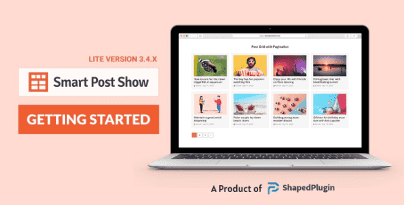 Smart Show Post Pro WordPress plugin displaying responsive post layouts