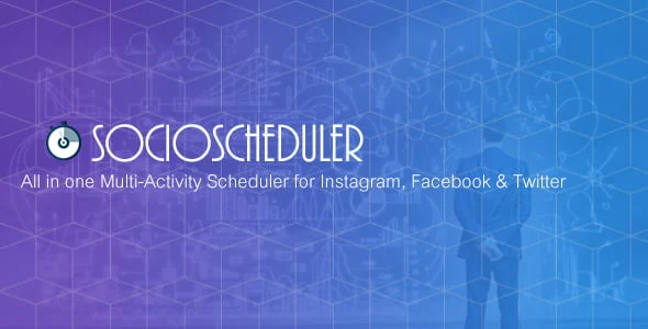 SocioScheduler social media scheduler PHP script management dashboard
