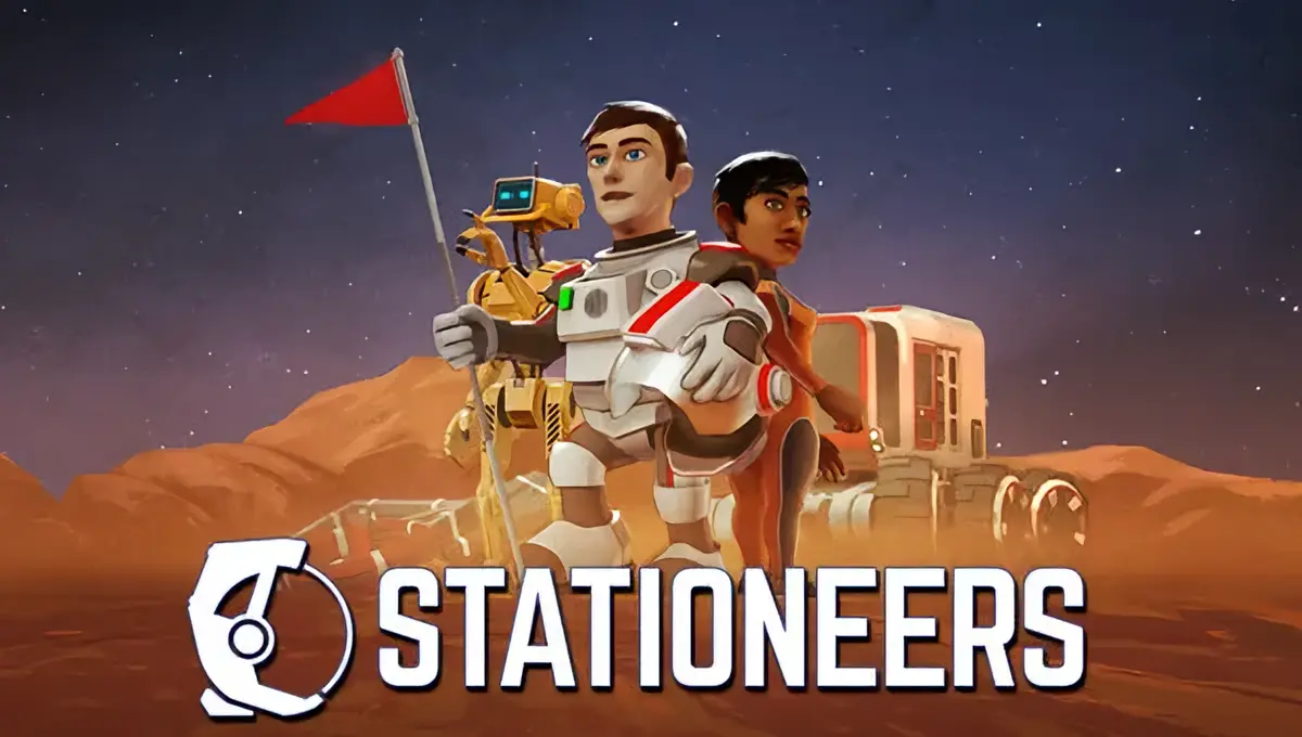 Stationeers Windows PC game space station simulation cover