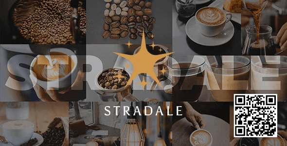 Stradale cafe and restaurant HTML website template design preview