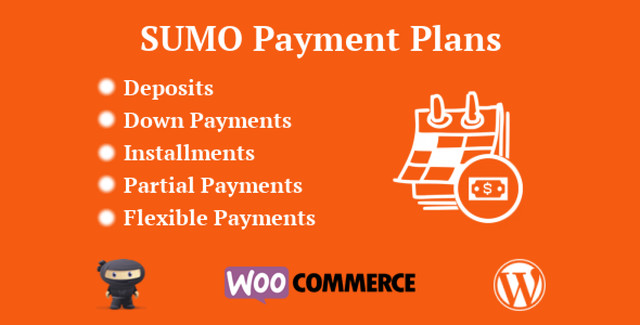 SUMO WooCommerce Payment Plans plugin for flexible installment, deposit, and drop payment checkout options