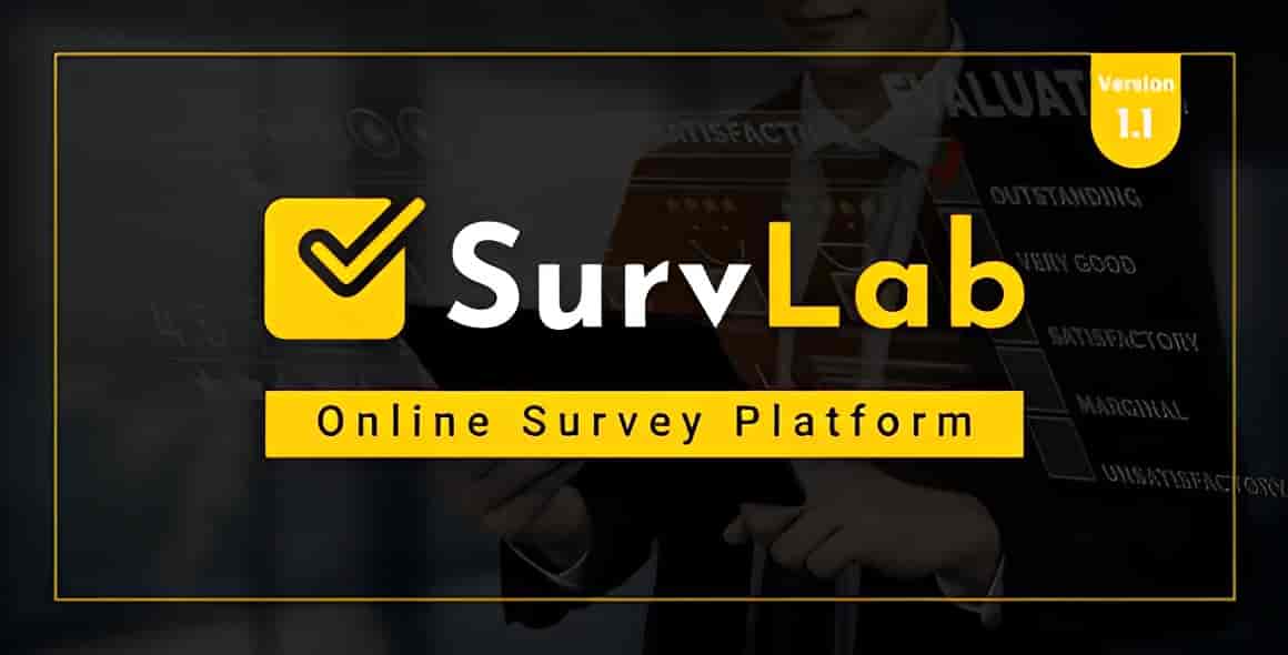 SurvLab online survey platform PHP script dashboard interface