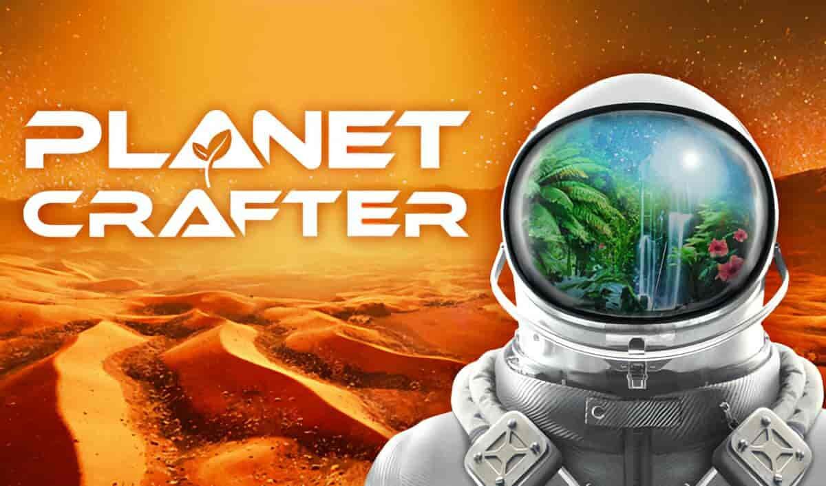 The Planet Crafter open world sandbox game featuring procedurally generated planetary surfaces and first-person exploration on Windows PC