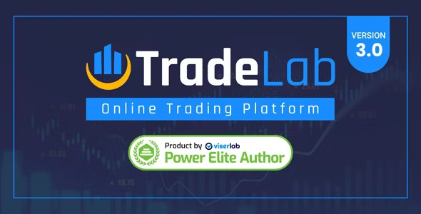 TradeLab PHP trading platform script dashboard interface
