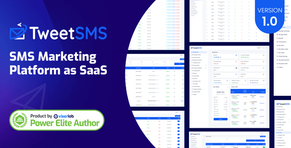 TweetSMS self-hosted SMS marketing platform PHP script interface