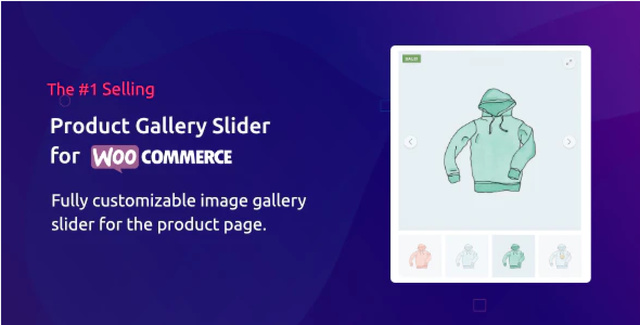 Twist WooCommerce product gallery slider plugin displaying product images in a carousel