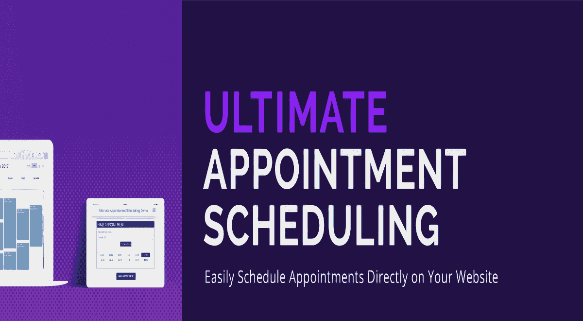 Ultimate Appointment Scheduling Premium WordPress plugin booking calendar and form interface