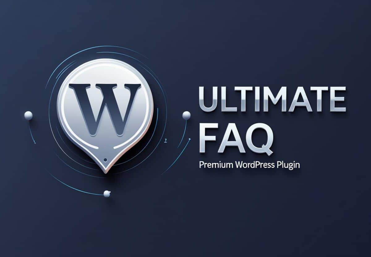 Ultimate FAQ Premium WordPress FAQ plugin interface showing accordion-style FAQ layout