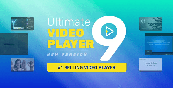 Ultimate HTML5 video player script with responsive media playback controls