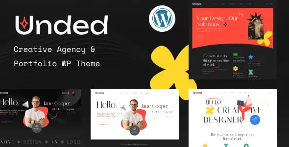 Unded creative agency and portfolio WordPress theme