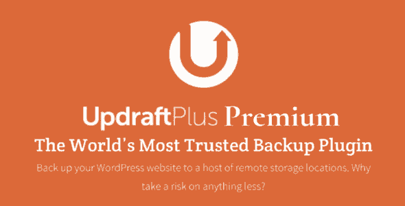 UpdraftPlus Premium WordPress backup and restore plugin for site protection and cloning