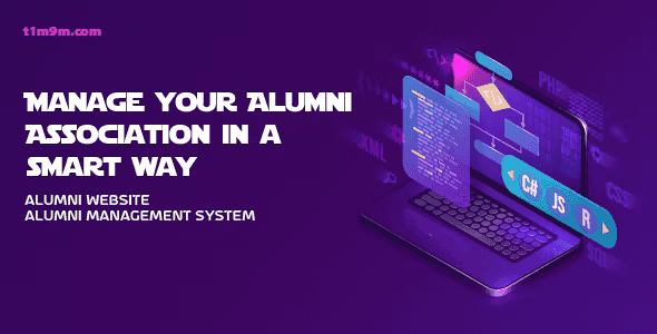 Venus alumni association management PHP script platform dashboard