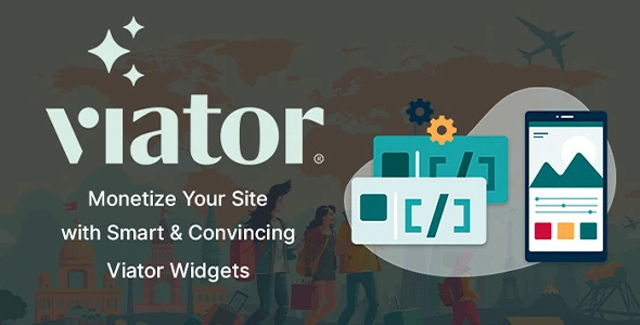 Viator Affiliate Widgets Manager WordPress plugin dashboard interface
