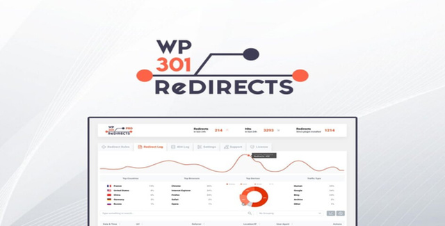 WP 301 Redirects Pro WordPress plugin for managing 301 redirects and fixing 404 errors