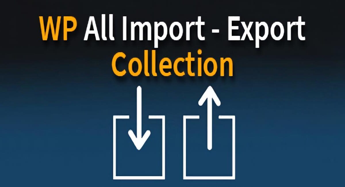 WP All Import Export Pro WordPress plugin bundle for data management