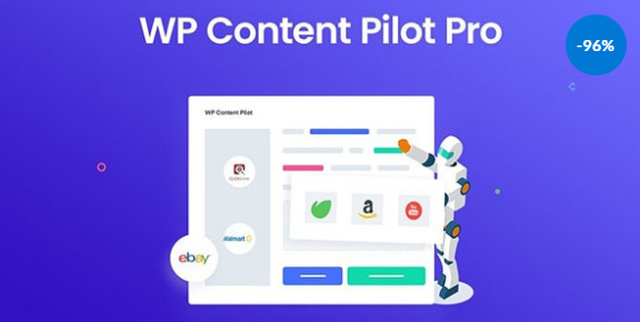 WP Content Pilot Pro WordPress plugin interface showing automated affiliate content creation