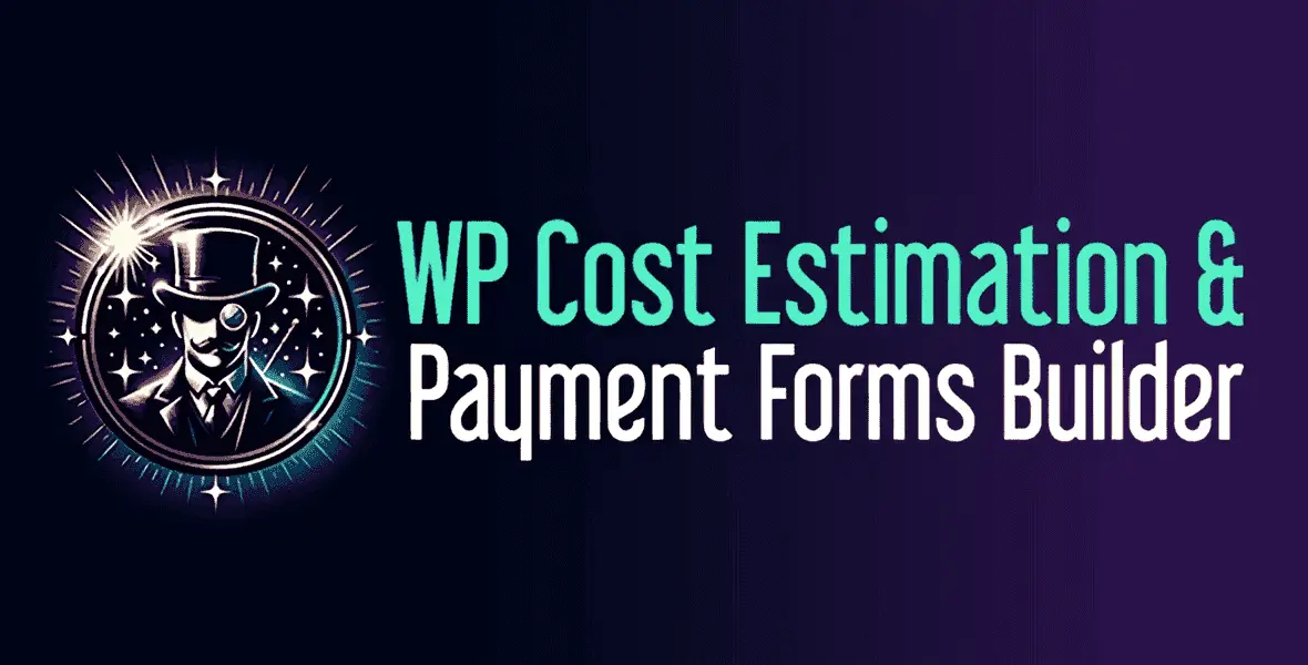 WordPress cost estimation and payment forms builder plugin interface